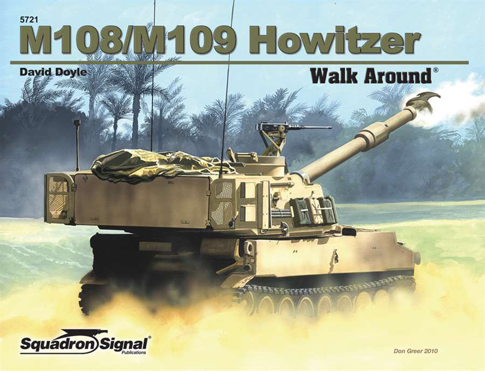 アメリカ M108/M109自走榴弾砲 ウォークアラウンド(ソフトカバー版) [SS5721] - 3